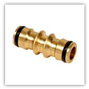 Brass Hose Nipple & Connector